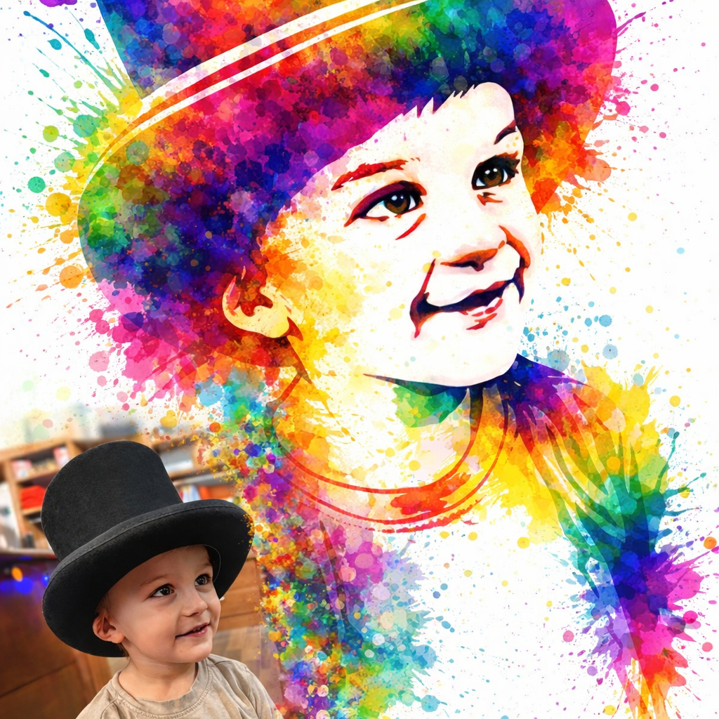 Vivid Expression Portrait